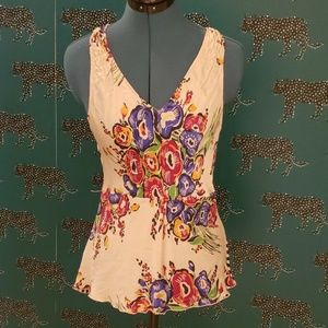 Gorgeous silk top from Anthropologie